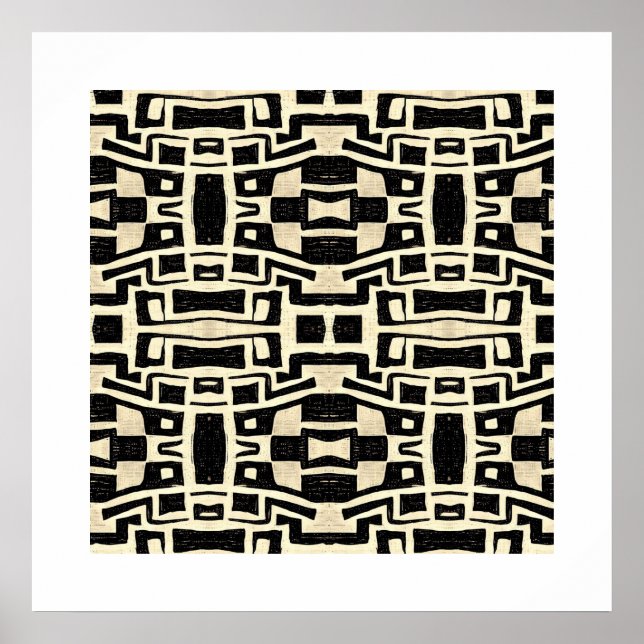 PÓSTER TRIBAL AFRICANO (Frente)