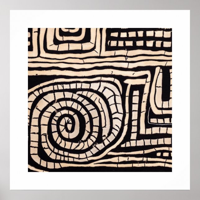 PÓSTER TRIBAL AFRICANO (Frente)