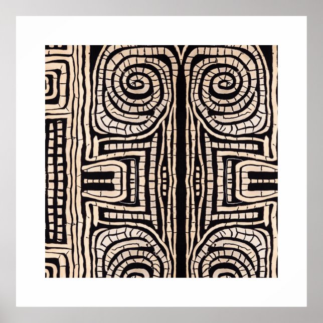 PÓSTER TRIBAL AFRICANO (Frente)