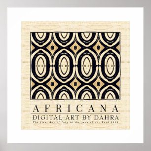 PÓSTER TRIBAL AFRICANO