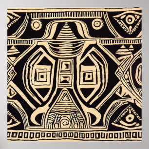 PÓSTER TRIBAL AFRICANO