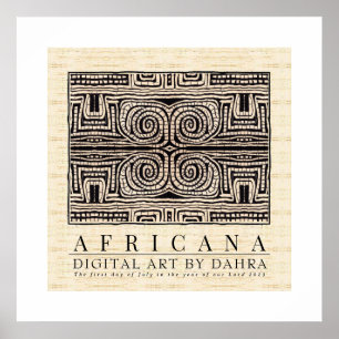 PÓSTER TRIBAL AFRICANO