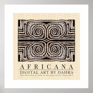 PÓSTER TRIBAL AFRICANO