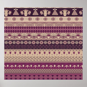 Póster Tribal egipcio: Antiguo sin mar