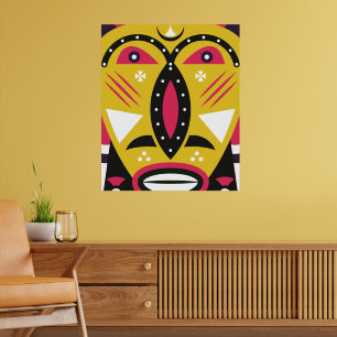 Póster Tribal Kuba