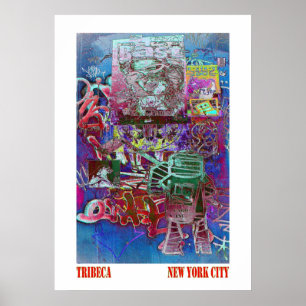 Póster Tribeca Street Art NYC
