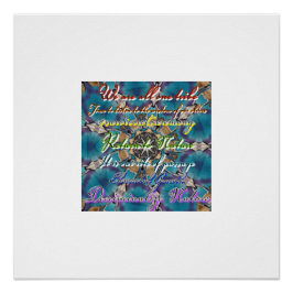 Póster Tribu Chakra 1 raíz superior