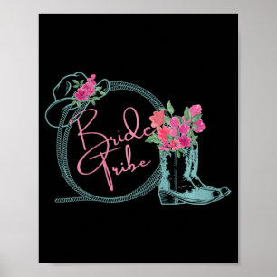 Póster Tribu de novias Bachelorette Costa de Nashville