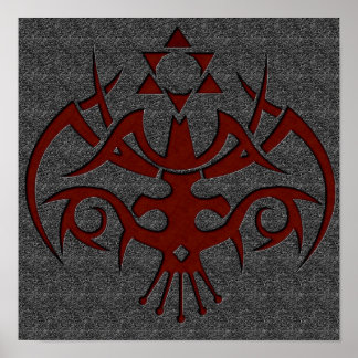 Póster tribu extranjera