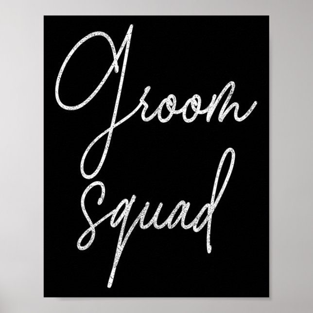 Póster Tribu Groom Camisetas Del Partido De La Bachiller  (Frente)