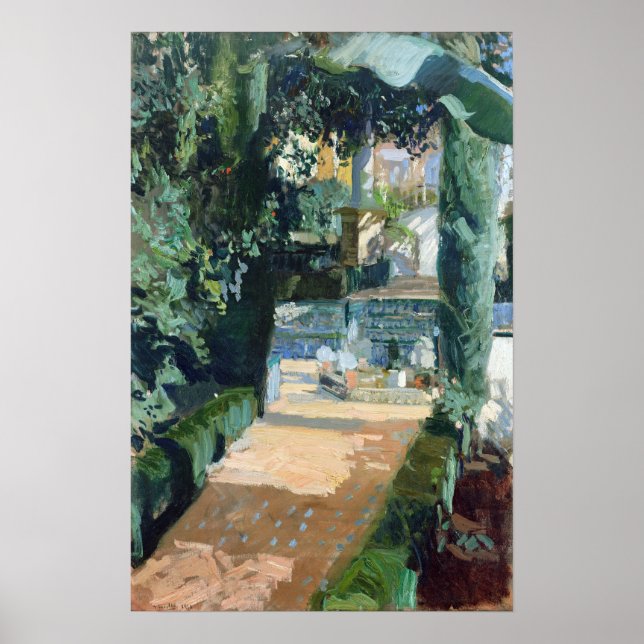 Póster Tribunal de Danzas de Joaquín Sorolla y Bastida (Frente)