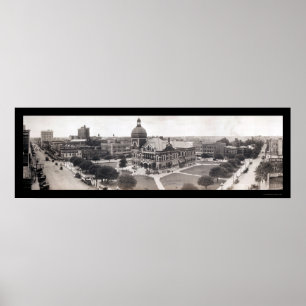 Póster Tribunal de Shreveport Foto LA 1919