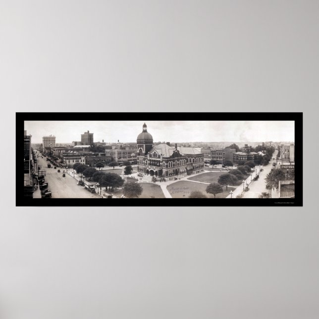 Póster Tribunal de Shreveport Foto LA 1919 (Frente)