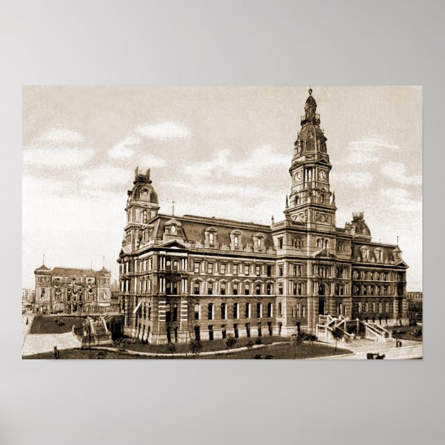 Póster Tribunal del Condado de Marion (Frente)