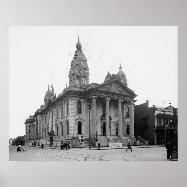 Póster Tribunal del Condado de Mobile (Frente)