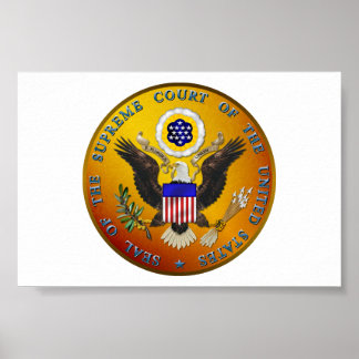 Póster Tribunal Supremo de los Estados Unidos