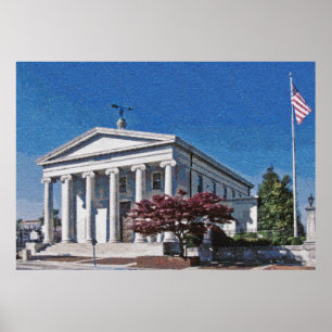 Póster Tribunal viejo de Huntsville, Alabama