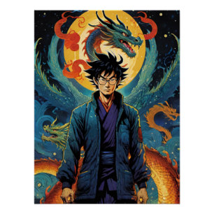 Póster Tributo a Akira Toriyama