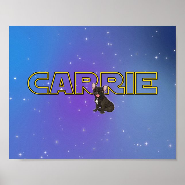 Póster Tributo a Carrie (Frente)