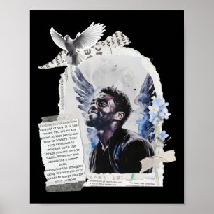 Póster Tributo A Chadwick Boseman - Finalidad 2