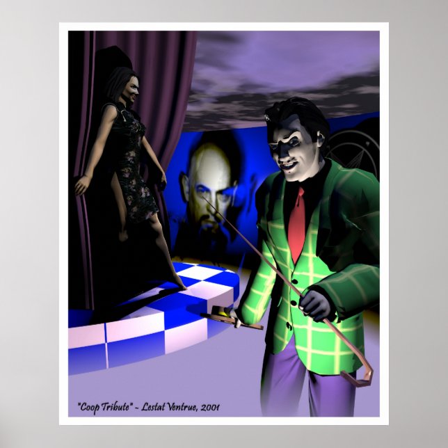 Póster Tributo a Coop (Frente)