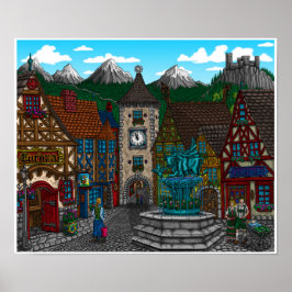 Póster Tributo a Europa