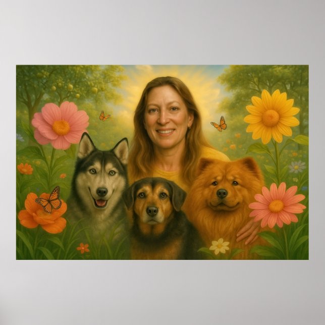 Póster Tributo a Karen Ann Baker-Taylor (Frente)