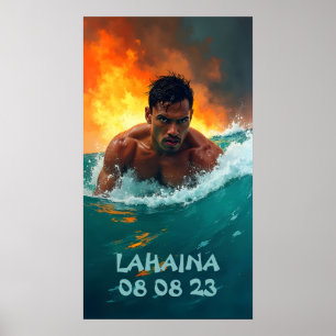 Póster Tributo a Lahaina