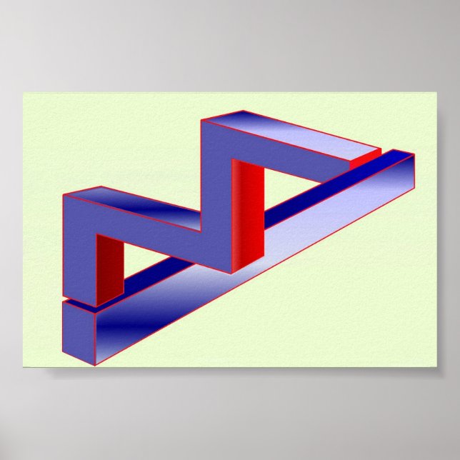 Póster Tributo A Reutersvard II (Frente)