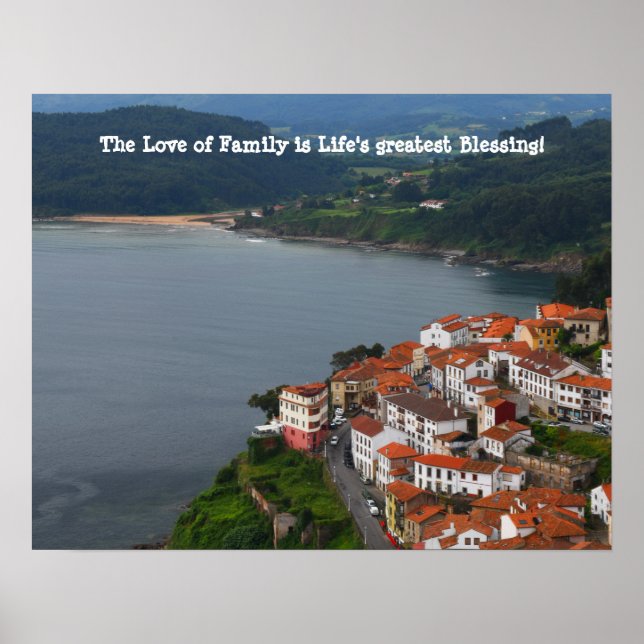 Póster Tributos familiares-Amor a la familia es el mayor  (Frente)