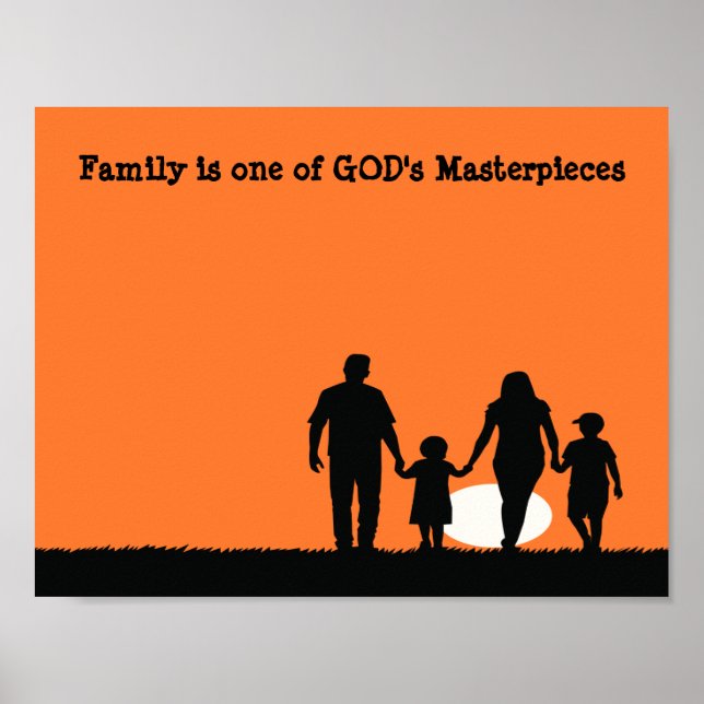 Póster Tributos familiares - Amor a la Poster familiar (Frente)