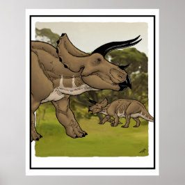 Póster Triceratops #3
