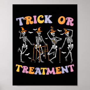 Póster Trick O Tratamiento Pt Terapia Física H