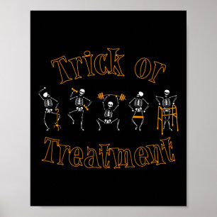 Póster Trick O Tratamiento Pt Terapia Física H