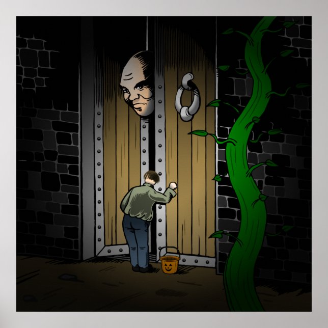 Póster Trick or Treat at the Giant's (Frente)