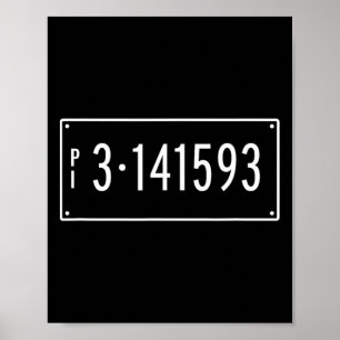 Póster Trigonometría de la placa de matemáticas del día d