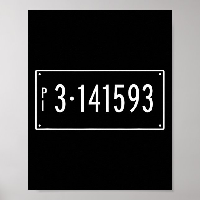 Póster Trigonometría de la placa de matemáticas del día d (Frente)