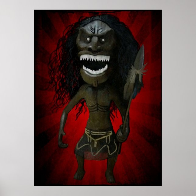 Póster Trilogía del terror (Frente)