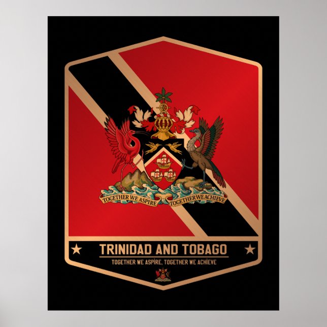 Póster Trinidad y Tabago (Frente)