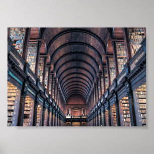Póster Trinity College Library - Dublin, Ireland