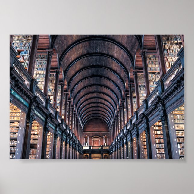Póster Trinity College Library - Dublin, Ireland (Frente)