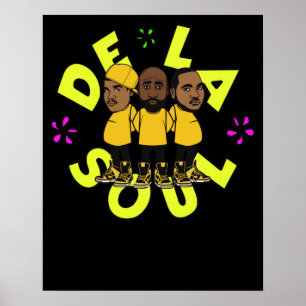 Póster Trio De La Soul