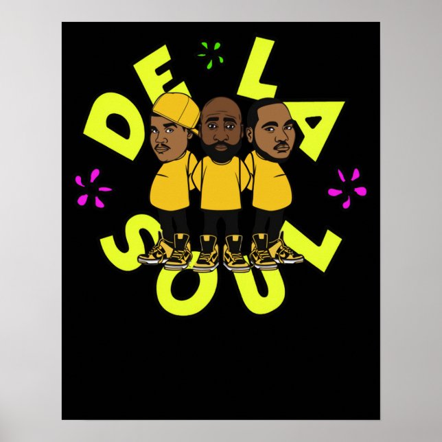 Póster Trio De La Soul (Frente)