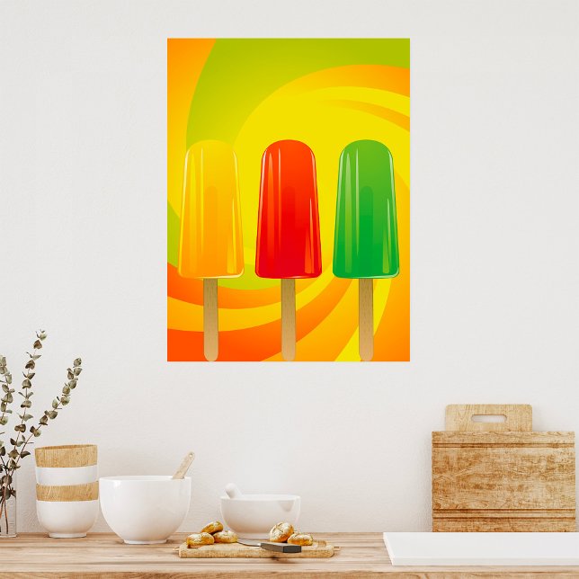 Póster Trío de Paletas Heladas de Verano (Subido por el creador)