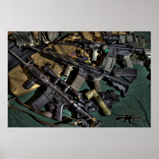 Póster Triple AR15