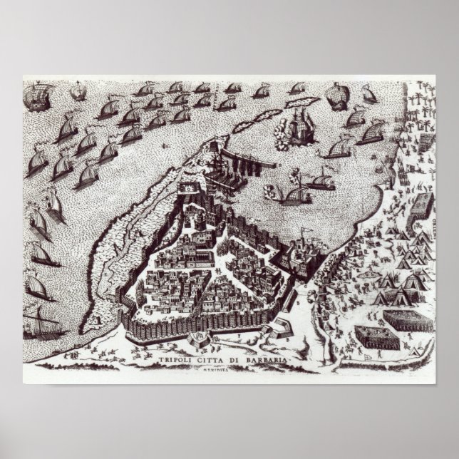 Póster Trípoli, c.1550 | (Frente)
