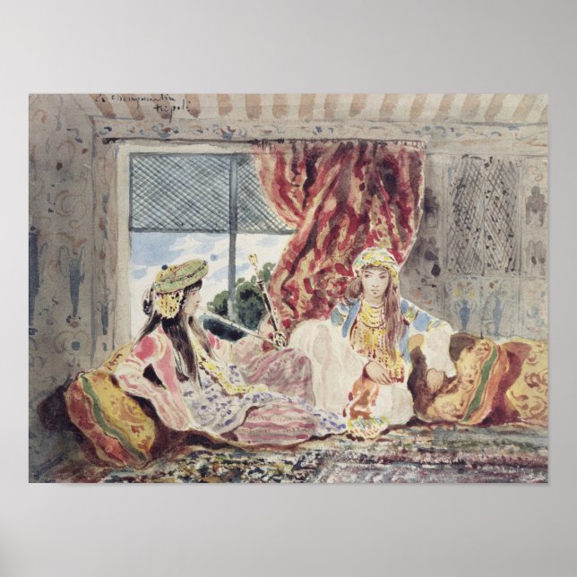 Póster Trípoli, un harem (Frente)