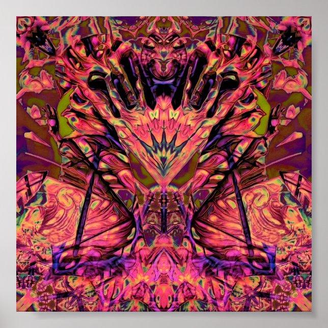 Póster Trippy Garland (Frente)
