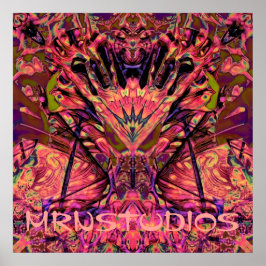 Póster Trippy Garland