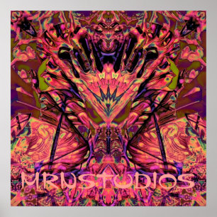 Póster Trippy Garland